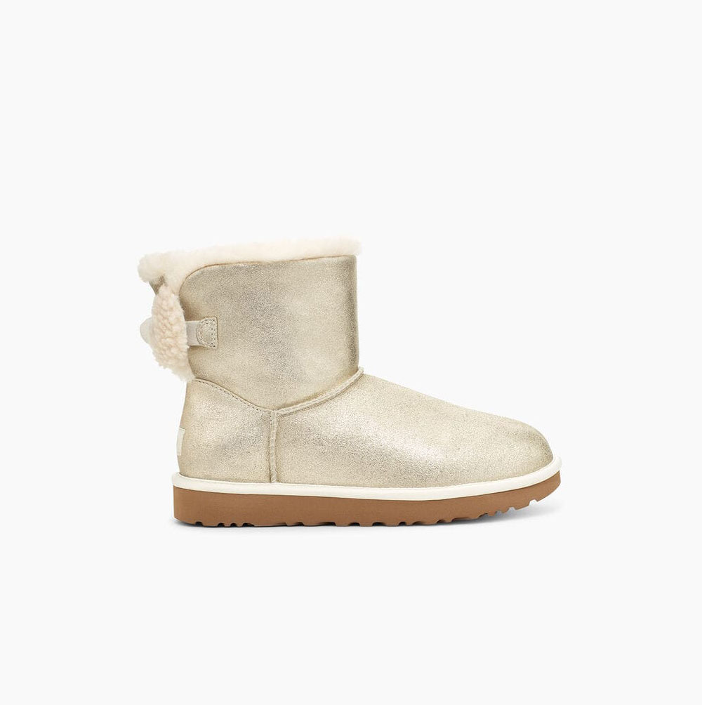 UGG Arielle Sparkle - Boots Dame - Platina Gull (NO-X869)